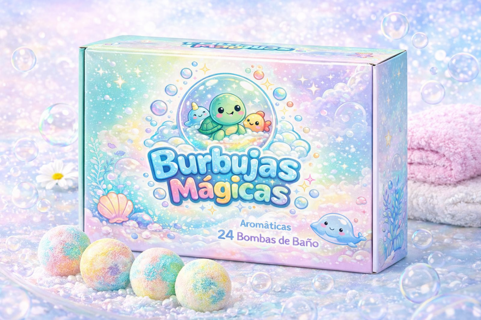 Pack de 24 Borbujas Magicas